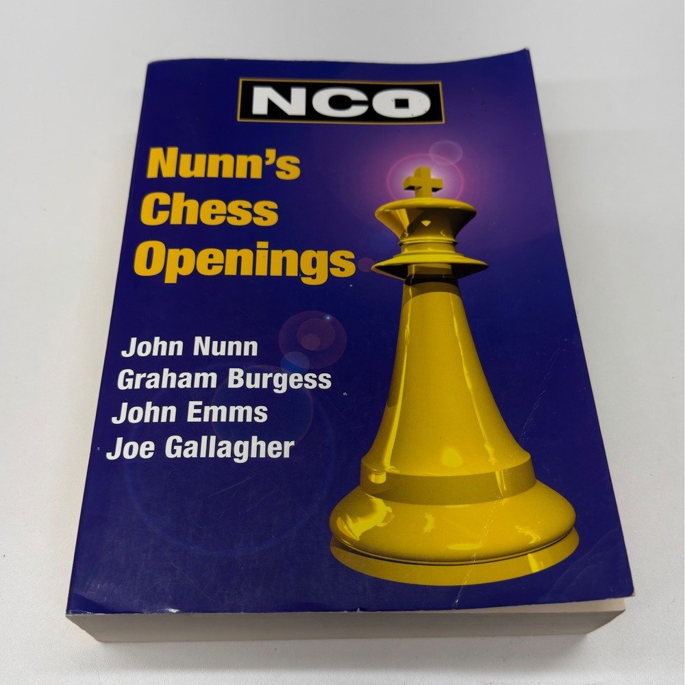 Nunn's Chess Openings NCO John Nunn Everyman Chess Paperback 1999‎ 1857442210